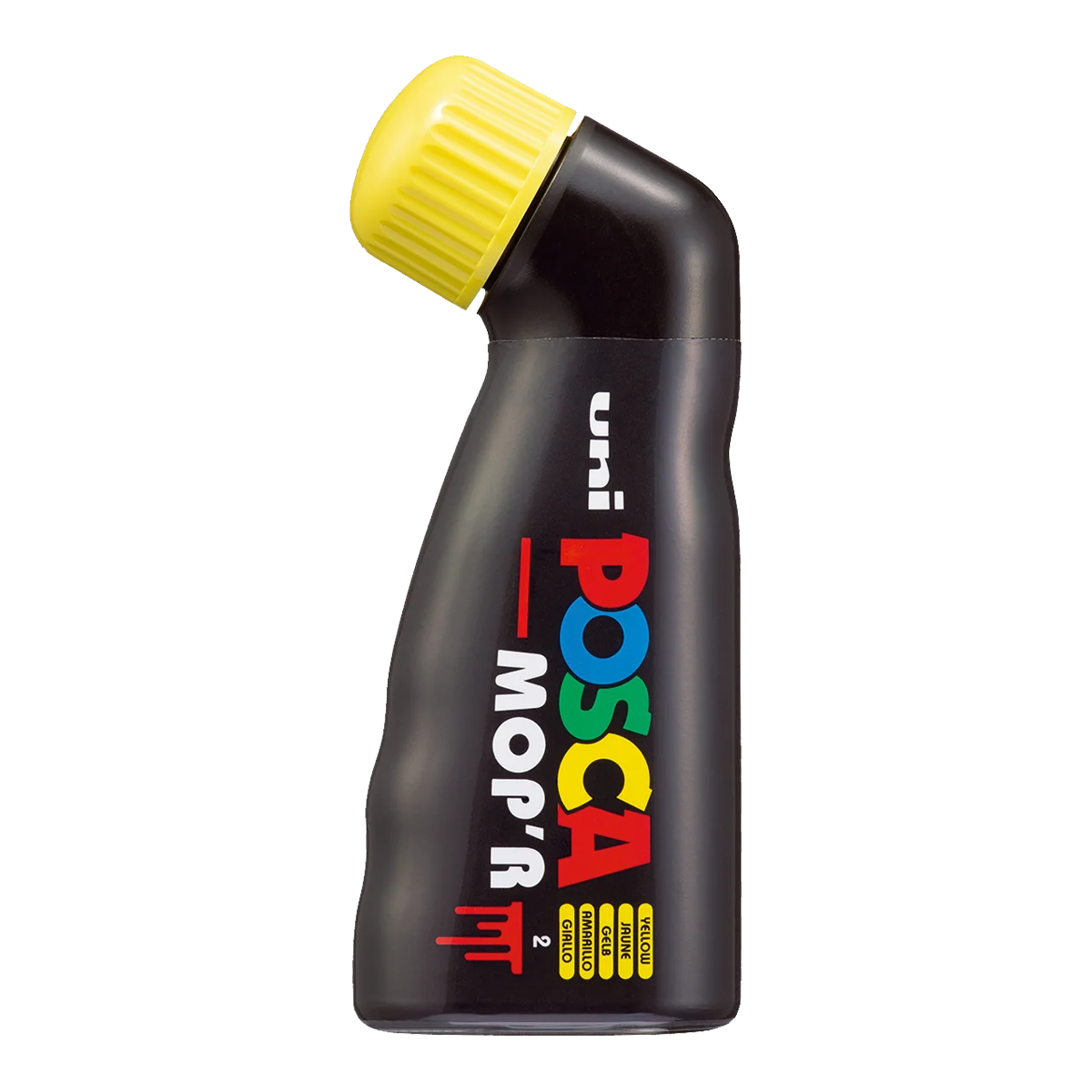 Verfstift Posca PCM-22 MOP’R met XXL schuimpunt, 3–19 mm – geel (2)