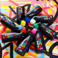 Verfstift Posca PCM-22 MOP’R voor street art, 3–19 mm