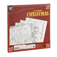 Nassau kerstkleurboek, 40 vellen, 21,5 × 21,5 cm – afbeelding 2