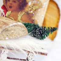 Besneeuwde mini-kerstboompjes DP Craft, 6 stuks – afbeelding 2