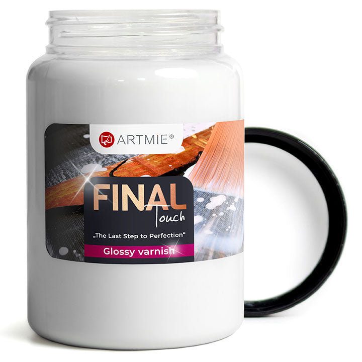 ARTMiE Final Touch acrylvernis 400 ml, glanzend of zijdemat – afbeelding 2