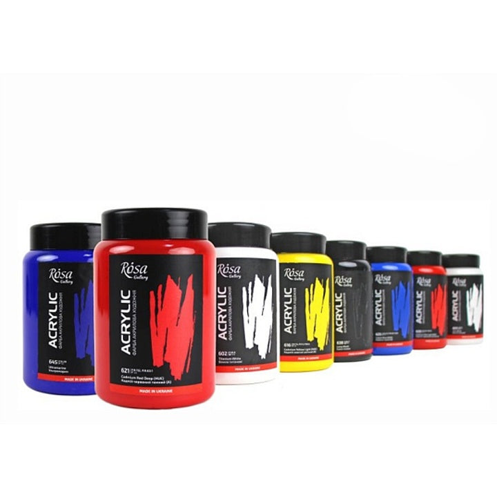 ROSA Gallery professionele acrylverf 400 ml – 8 kleuren – afbeelding 2