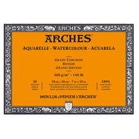 Arches Aquarelle aquarelblok ruw, 300 g/m², 20 vellen