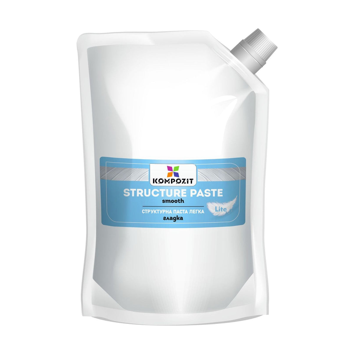 White Smooth Structural Paste Kompozit LITE 500 ml