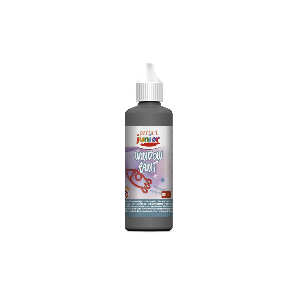 Window Paint Outliner Pentart - Black 80 ml