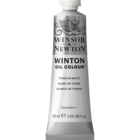 Winsor & Newton Winton Oil Paint, 37 ml / Titanium White
