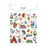 Winter Sports Sticker Set of 32