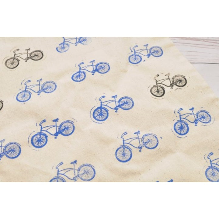 Wooden Bicycle Stamp