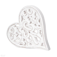 Wooden Heart Decoration 16 x 17 cm