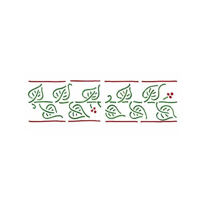 XL Leaf Branch Stencil 22x67 cm