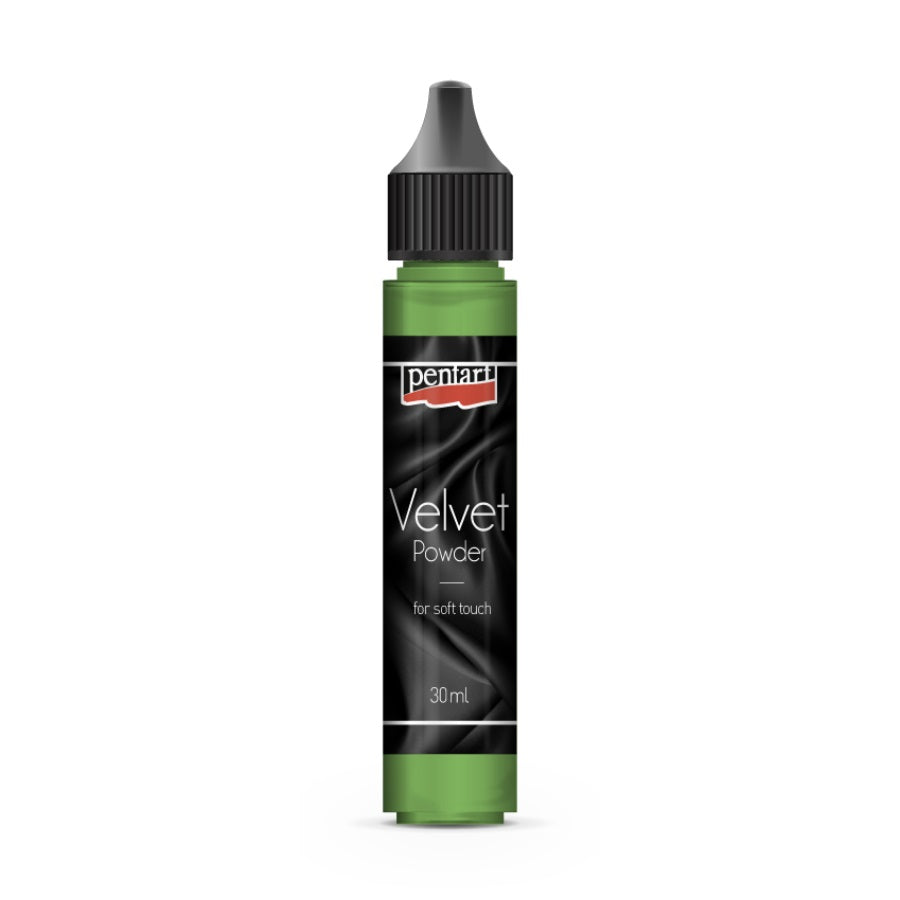 Pentart fluweelpoeder (Velvet Powder) voor decoratie – afbeelding 2