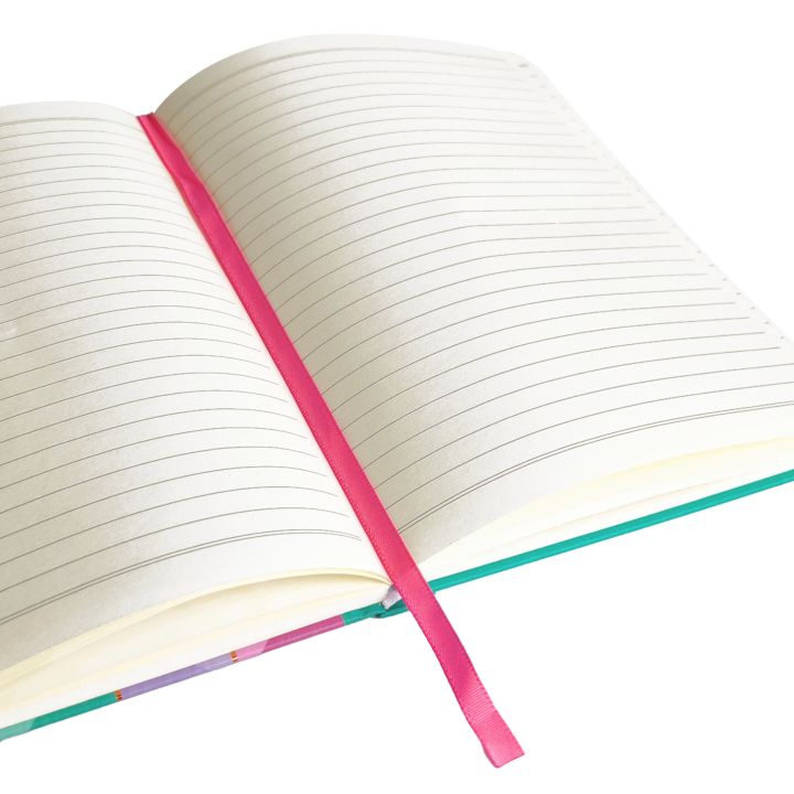 Spoko notitieboek A5 gelijnd, 96 pagina’s – Kleurrijk mozaïek – afbeelding 4