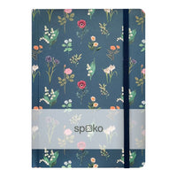 Spoko notitieboek A5 gelinieerd, 96 pagina’s – Bloemen