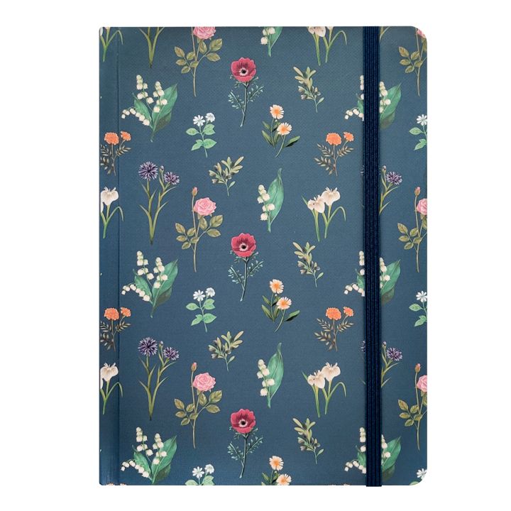 Spoko notitieboek A5 gelinieerd, 96 pagina’s – Bloemen – afbeelding 2