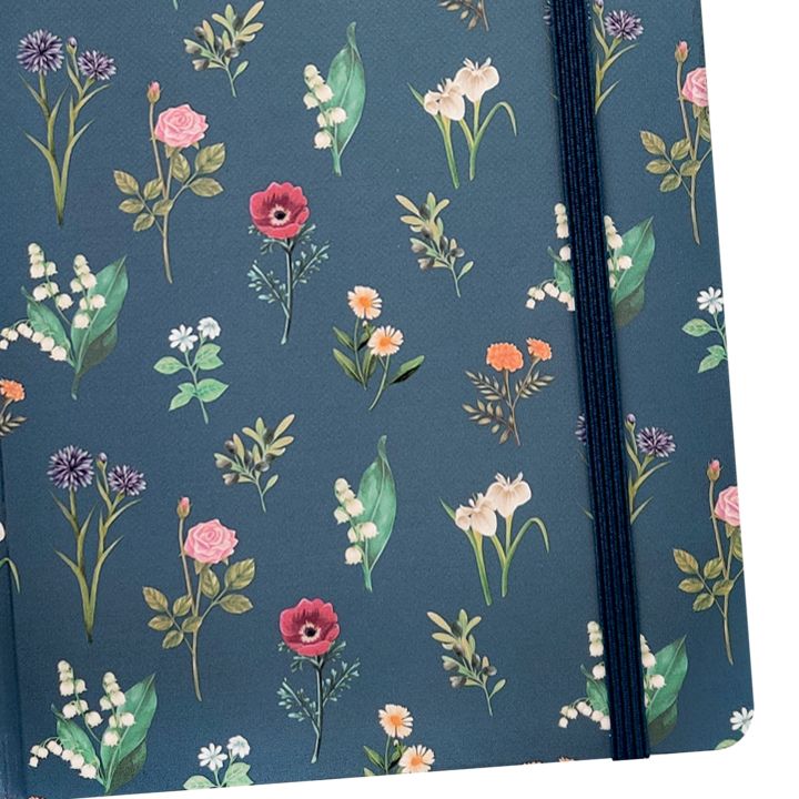 Spoko notitieboek A5 gelinieerd, 96 pagina’s – Bloemen – afbeelding 3