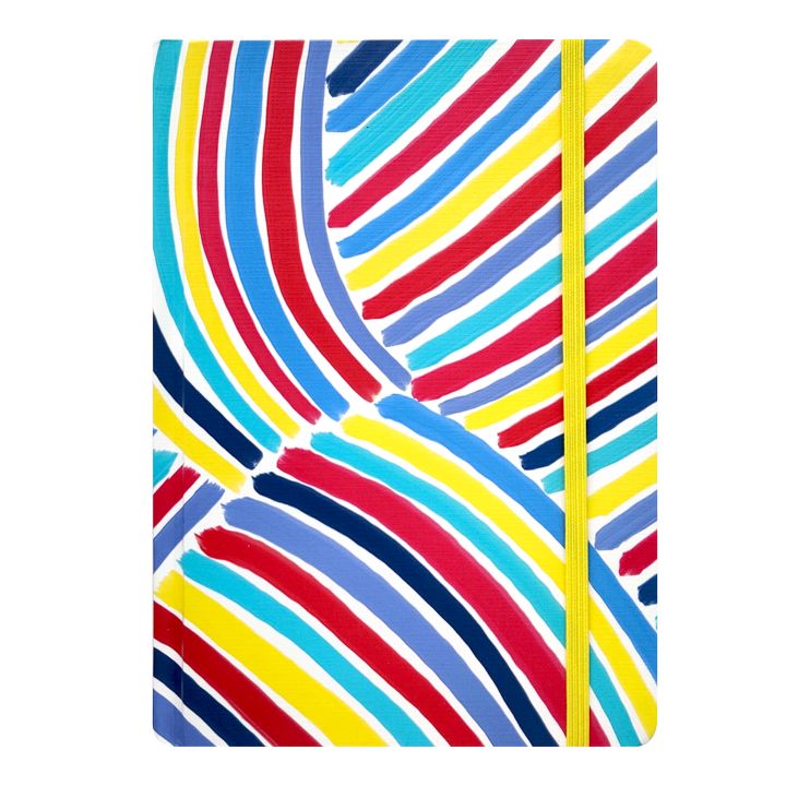 Spoko notitieboek A5 gelinieerd, 96 pagina’s – Blauw penseel – afbeelding 2