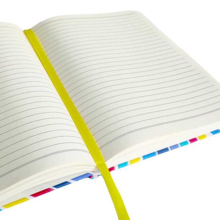 Spoko notitieboek A5 gelinieerd, 96 pagina’s – Blauw penseel – afbeelding 4