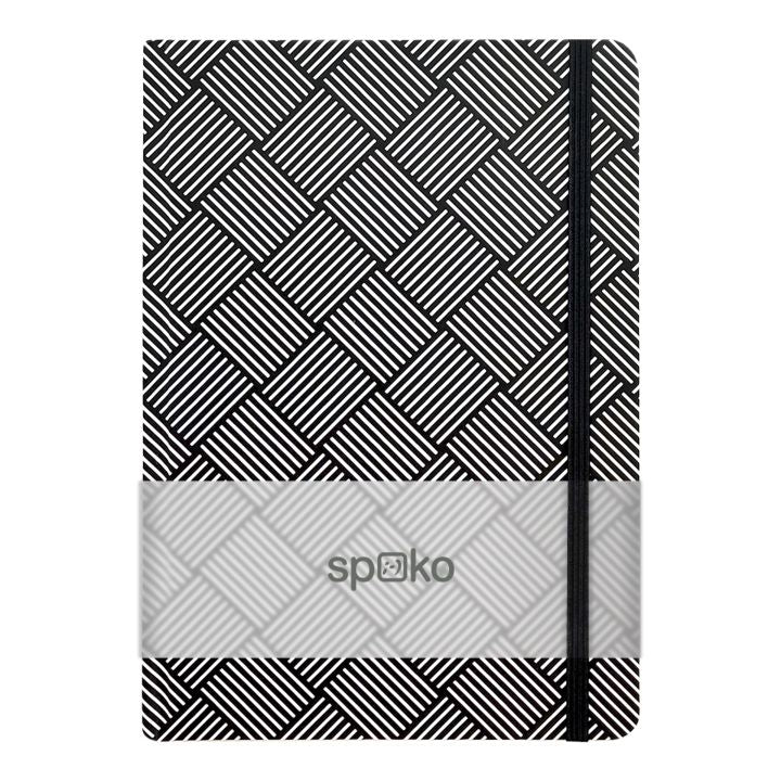 Spoko notitieboek A5 gelijnd, 96 pagina’s – Vierkant