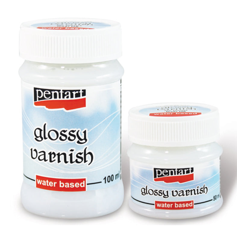 Pentart vernis glanzend op waterbasis 50/100/230 ml – afbeelding 3