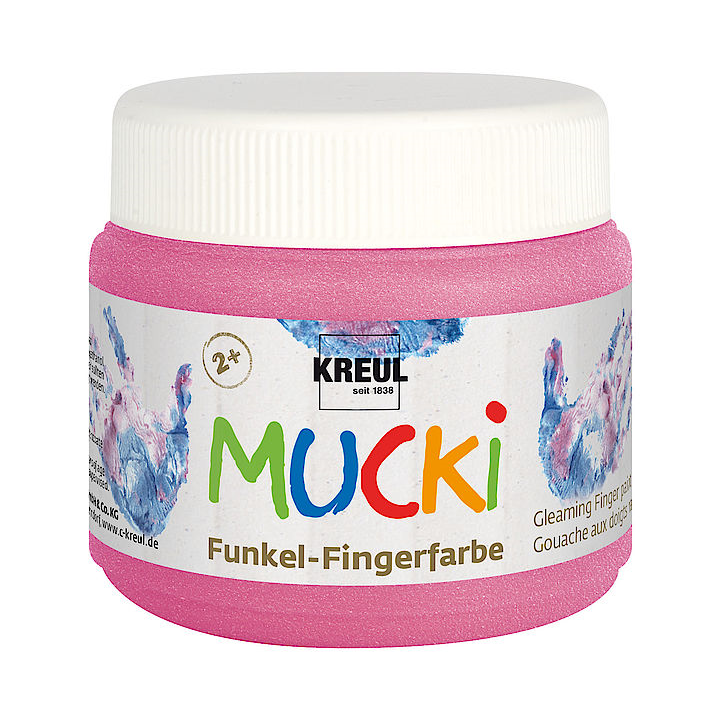KREUL MUCKI shimmering finger paint 150 ml — image 1