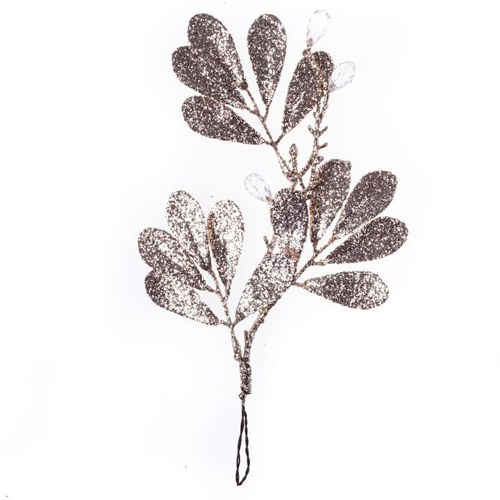 DP Craft decoratietak goud met kristallen, 26 cm
