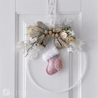 DP Craft gouden 3D-kersttakjes, set van 3