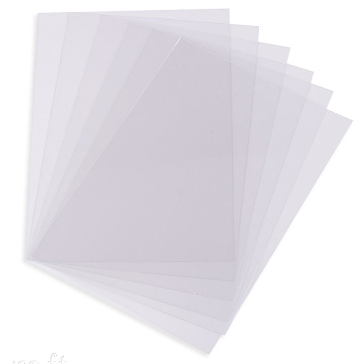 Krimpfolie transparant A4, 6 vel van 0,3 mm DP Craft