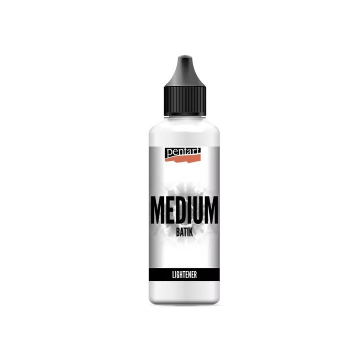 Pentart batikmedium voor lichtere tinten, 80 ml / 250 ml