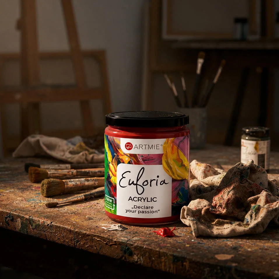 Euforia, thick acrylic paints, 430 ml